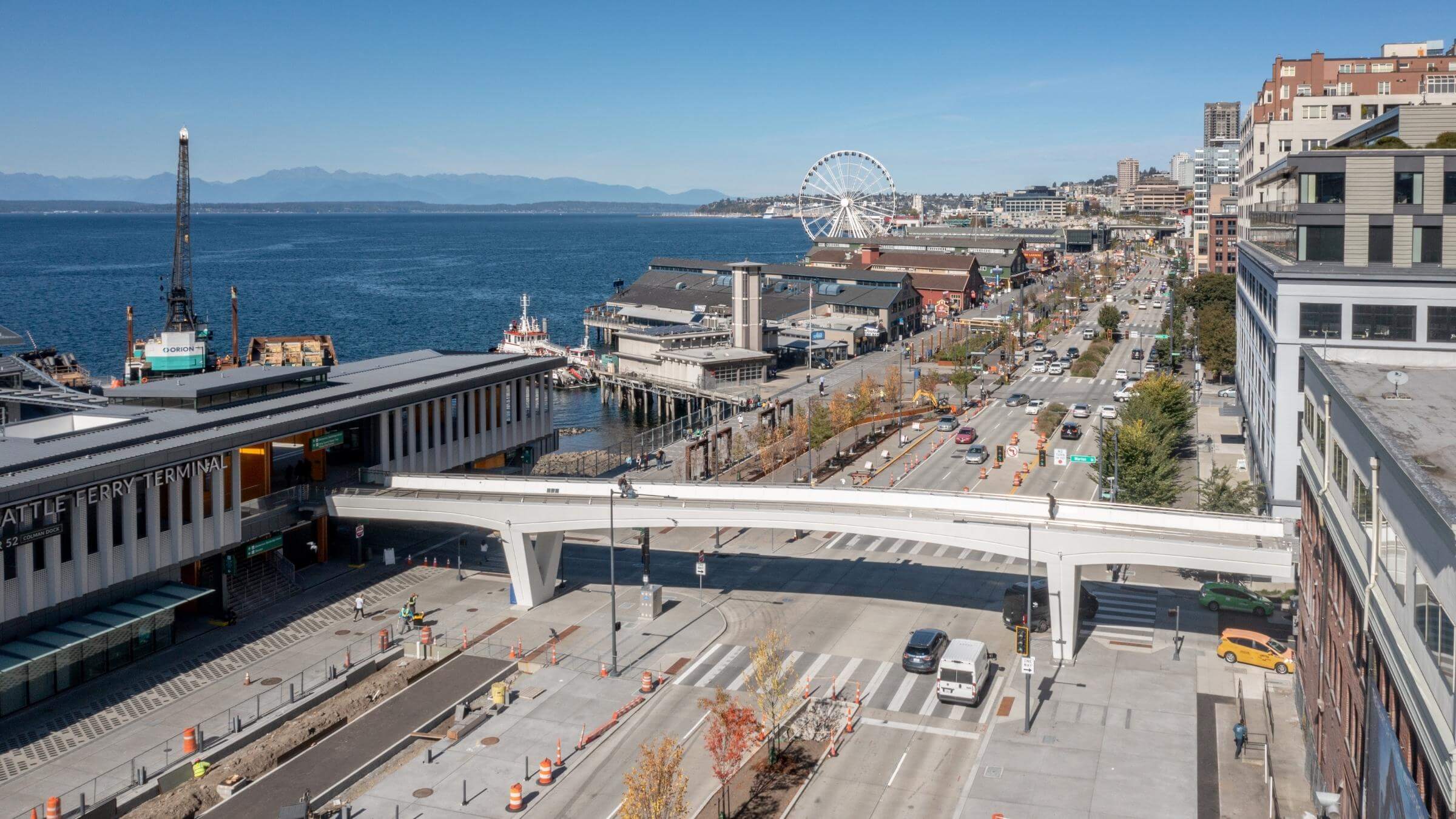 Seattle Marion Street Pedestrian Bridge